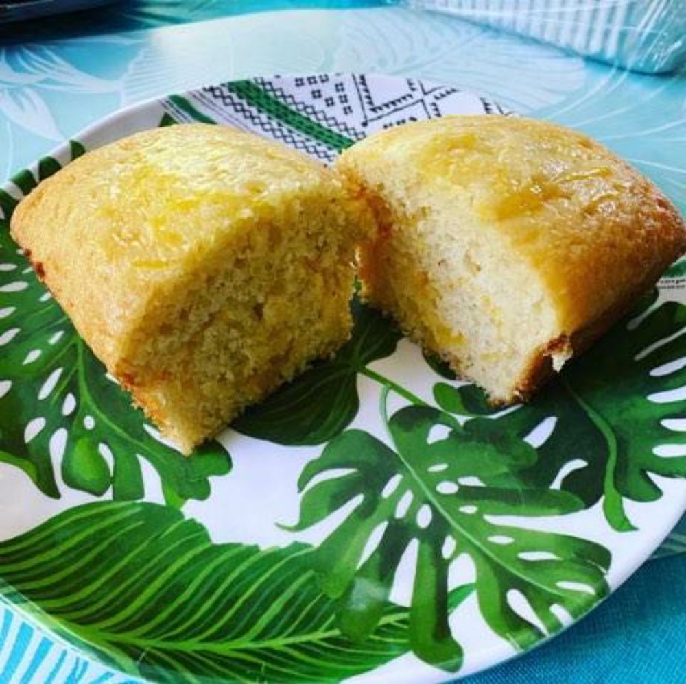 Lemon Bread with Lilikoi (Passionfruit) Filling