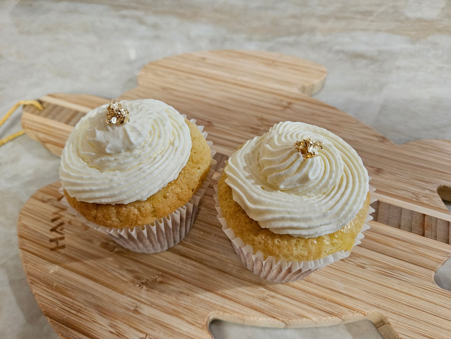 Lilikoi (passionfruit) Tres Leches Cupcakes