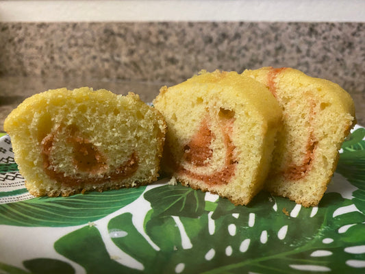 Lemon Bread with Guava Filling