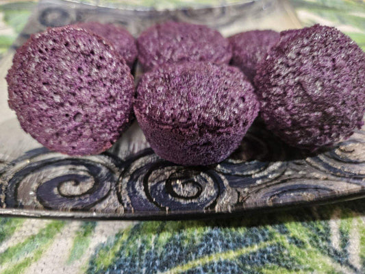 Ube Mochi Bites